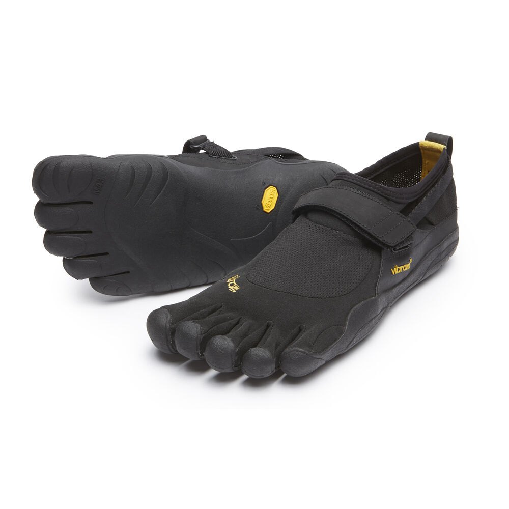 Tenis Deportivos Hombre Negros - FiveFingers Kso - FZUBKR-658